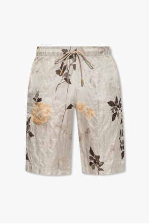 Shorts with floral motif od Etro